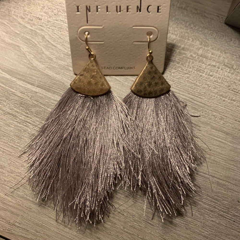 Fringe earrings